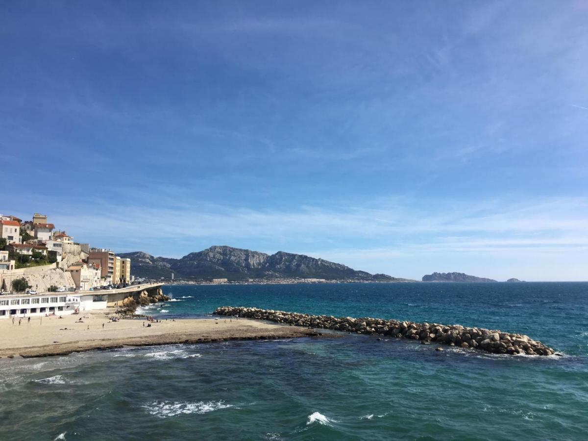 T2 Equipe Au Calme + Terrasse A 1 Km De La Mer Marseilles Exterior foto